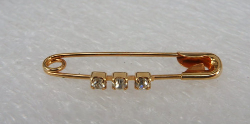 Neugablonz brooch gewand - neugablonz, brooch: