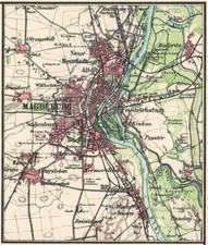 Stadtplan von Magdeburg