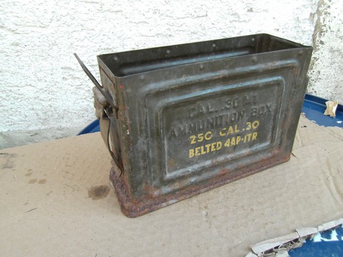 Alte munitionskiste metall - alte,