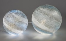 formano Kugellampe Marmor-Blau