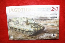 1:35 Modellbausatz Takom 8008 Jagdtiger 128mm Pak L66 & 88mm Pak L/71 2in1 OVP