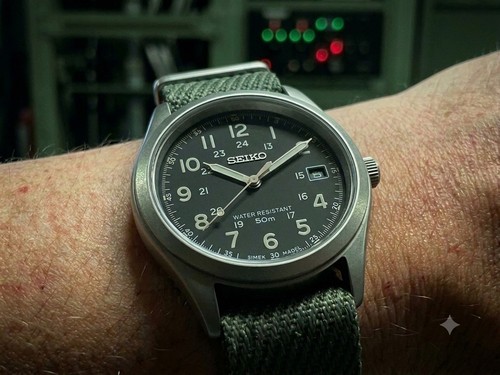 Seiko military field - military, watch