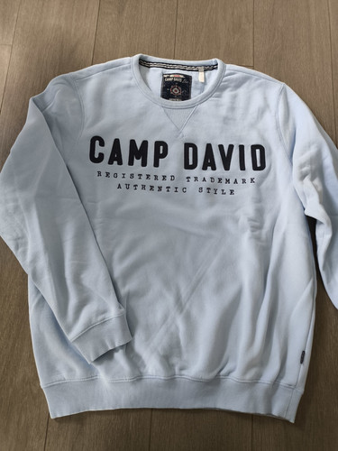 Camp david herren sweatshirt - david,
