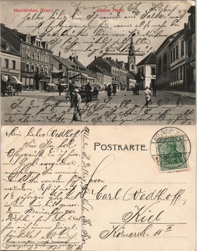Ansichtskarte neunkirchen - ansichtskarte,