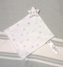 Stern Schmusetuch Primark Kuscheltuch weiß grau early Days