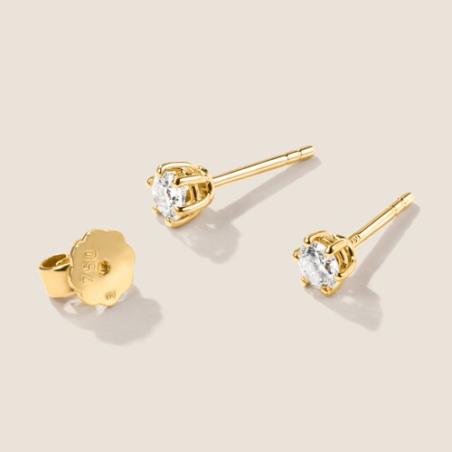 Luxus diamant ohrstecker - ohrstecker, paar