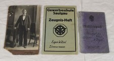 B10 militärpaß zeugnis - b10/, +