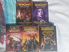 World of Warcraft Romane 5 Bücher Konvolut * Titel siehe unten oder Foto
