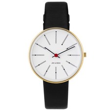 Arne Jacobsen Bankers Uhr Gold