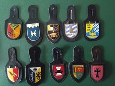 Verbandsabzeichen, Brustanhänger, Leder, Bundeswehr