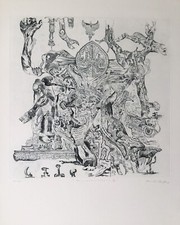 Bernard Schultze Radierung