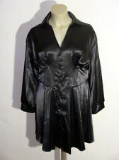 Satin Glanz Kleid vorne