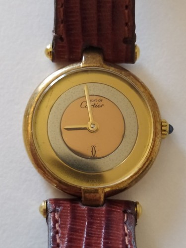 Cartier vermeil 1710 must - cartier, de