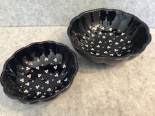 2 Muschelschalen Schälchen Pfalzkeramik Serie Melanie blauweiß Winterling selten