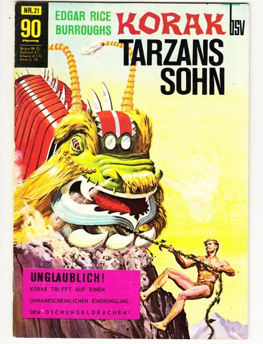 Korak tarzans sohn 21 - korak, nr.