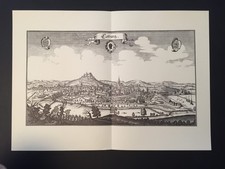 CHUR - KUPFERSTICH MERIAN 1644 - 43x30 cm !! - FAKSIMILE 1966 - TOP !!