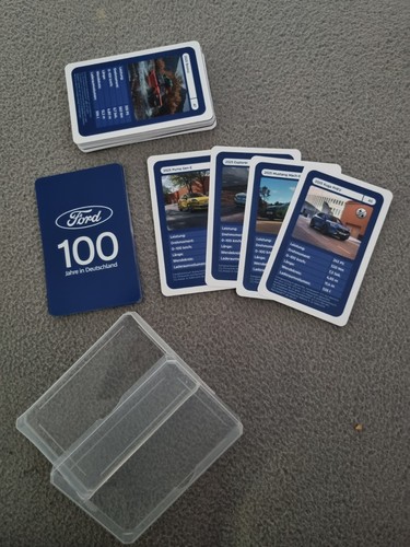 Quartett kartenspiel 100 jahre - kartenspiel,