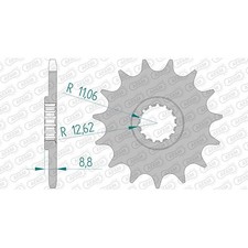 Stahl Ritzel für KTM Freeride