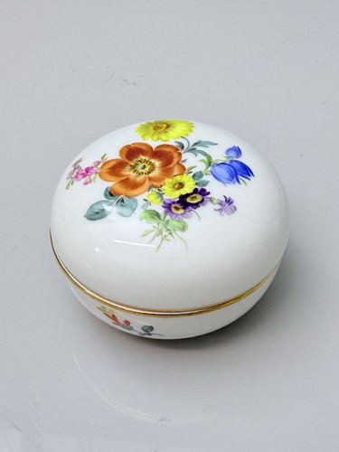 Meissen porzellan dose - dose,, dekor