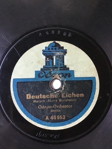 Odeon schellackplatte marsch - odeon,