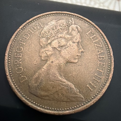 Neue pence münze 1971 - münze,