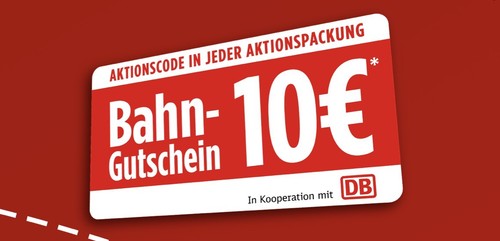 Deutsche bahn gutschein - bahn, 10