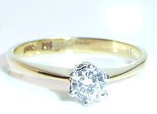 Ring 585 Gold Brillant