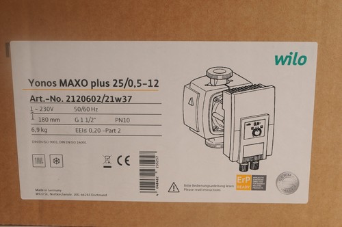 Wilo heizungspumpe yonos maxo - yonos,