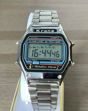 LCD Armbanduhr 80 er Jahre 7