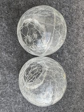 2x ERSATZ Solar LED Glas Kugel