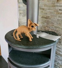 Sphynx-Katze Interieur Puppe
