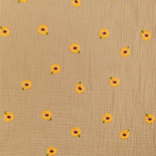 Musselin stoff gestickte - stoff,