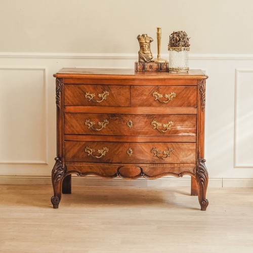 Louis kommode nussbaum um - louis-xv-kommode,