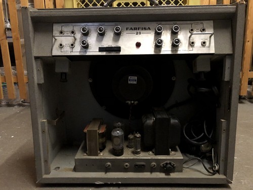 Vintage farfisa f20 amp - f20,