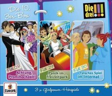 3 CDs * DIE DREI !!! (AUSRUFEZEICHEN) - BOX 10 - FOLGEN 28 - 30 # NEU OVP =