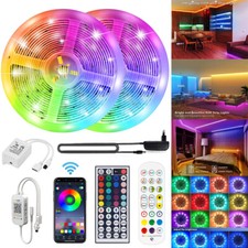 LED Band Streifen RGB Stripe Leiste 5050 Band Licht Leuchte Lichterkette 1m-30m