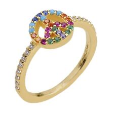 Thomas Sabo  Ring Damen TR2373-488-7-52  Peace 925 Silber  Größe 52  16,5 Ø  Neu