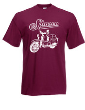 Herren T-Shirt Simson + Schwalbe Größe bis 5XL