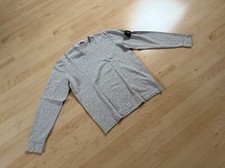 STONE ISLAND Herren Strick Pullover Pulli Grau  Gr. L