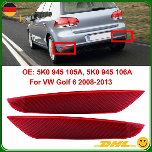 Paar heckstoßstange reflektor - paar,
