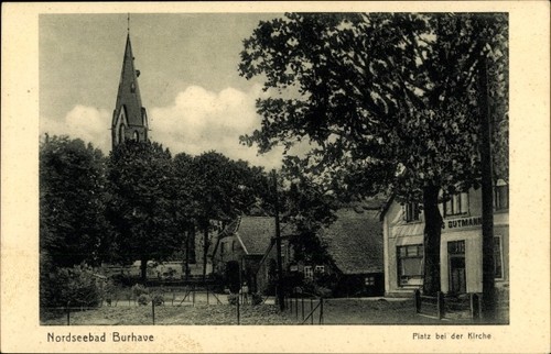 Nordseebad burhave - ak,