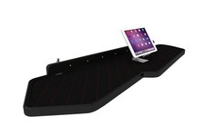 LKW Tisch für VOLVO FH 5 01.20- Doppel LED Panel 24V SCHWARZ / ROT