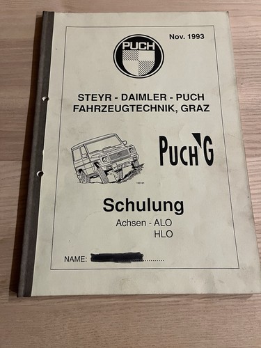 Puch schulung achsen alo - schulung,