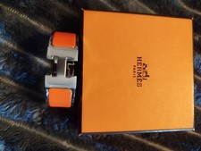 Hermes Signet Orange Enamel