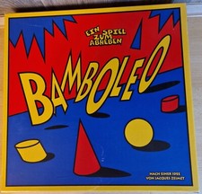 Bamboleo  Kippelspiel von Zoch 1996 hochwertig mit Holzspielfiguren Komplett!