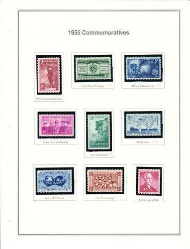 1955 gedenk mint nh - s,