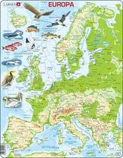 Larsen Puzzle - Europa 87 tlg.