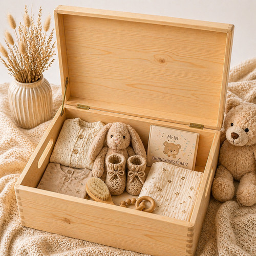 Baby aufbewahrungsbox holz - baby,