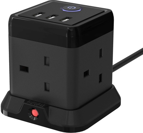 Cube extension lead with usb - extension,