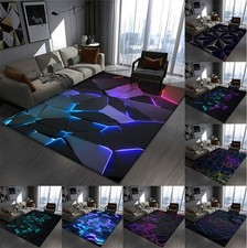 Schlafzimmer 3D Effekten Teppich Bodenmatte Türmatte Modern Rutschfest Fußmatte